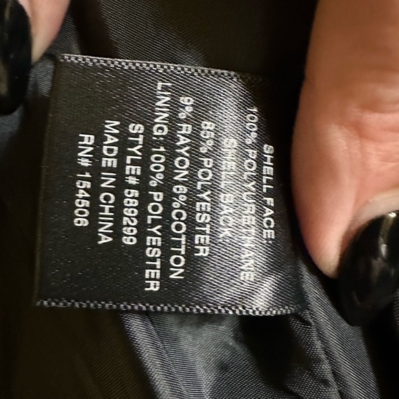 Colleen Lopez Vegan Leather Embroidered Jacket XS - Picture 4 of 4